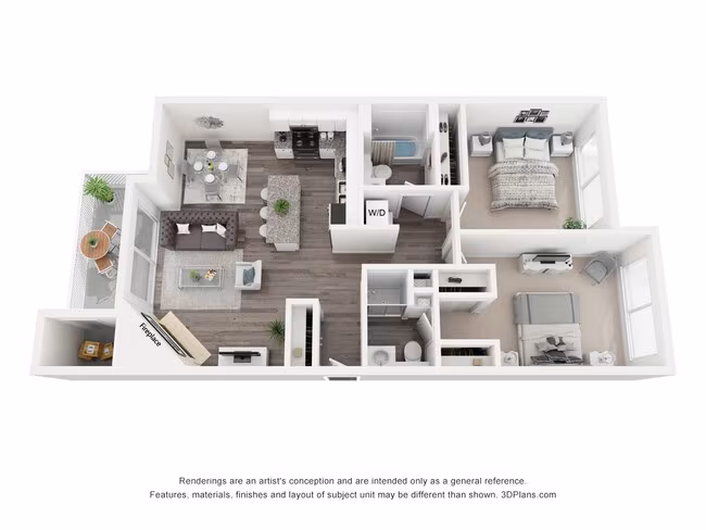 Residence 2 Upgraded 103 103 floor plan